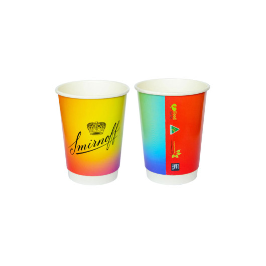 Colour Double Wall Paper Cups